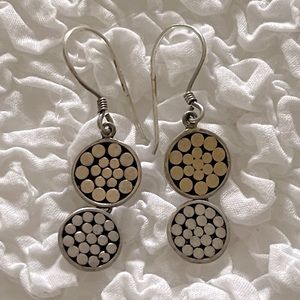 Kathy Kamei Double Life Disc Earrings